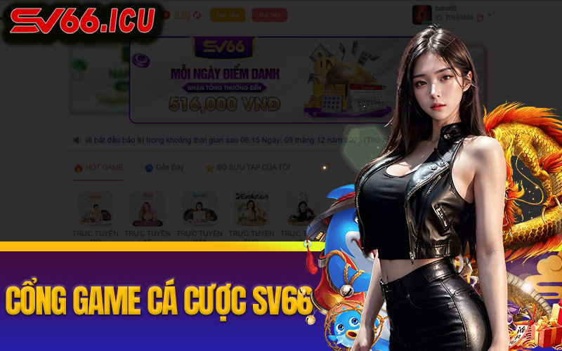 Giới thiệu cổng game cá cược SV66.